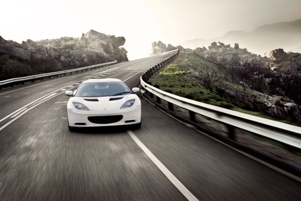 Photograph Seagram Pearce Lotus Evora on One Eyeland